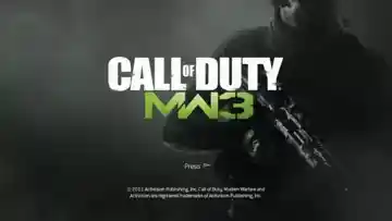 Call of Duty - Modern Warfare 3 (USA) (Fr) (v1.19) (Disc) (Update) screen shot game playing